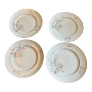 Johann Haviland Bavaria SWEETHEART ROSE 10 1/4" Dinner Plates Set of 4